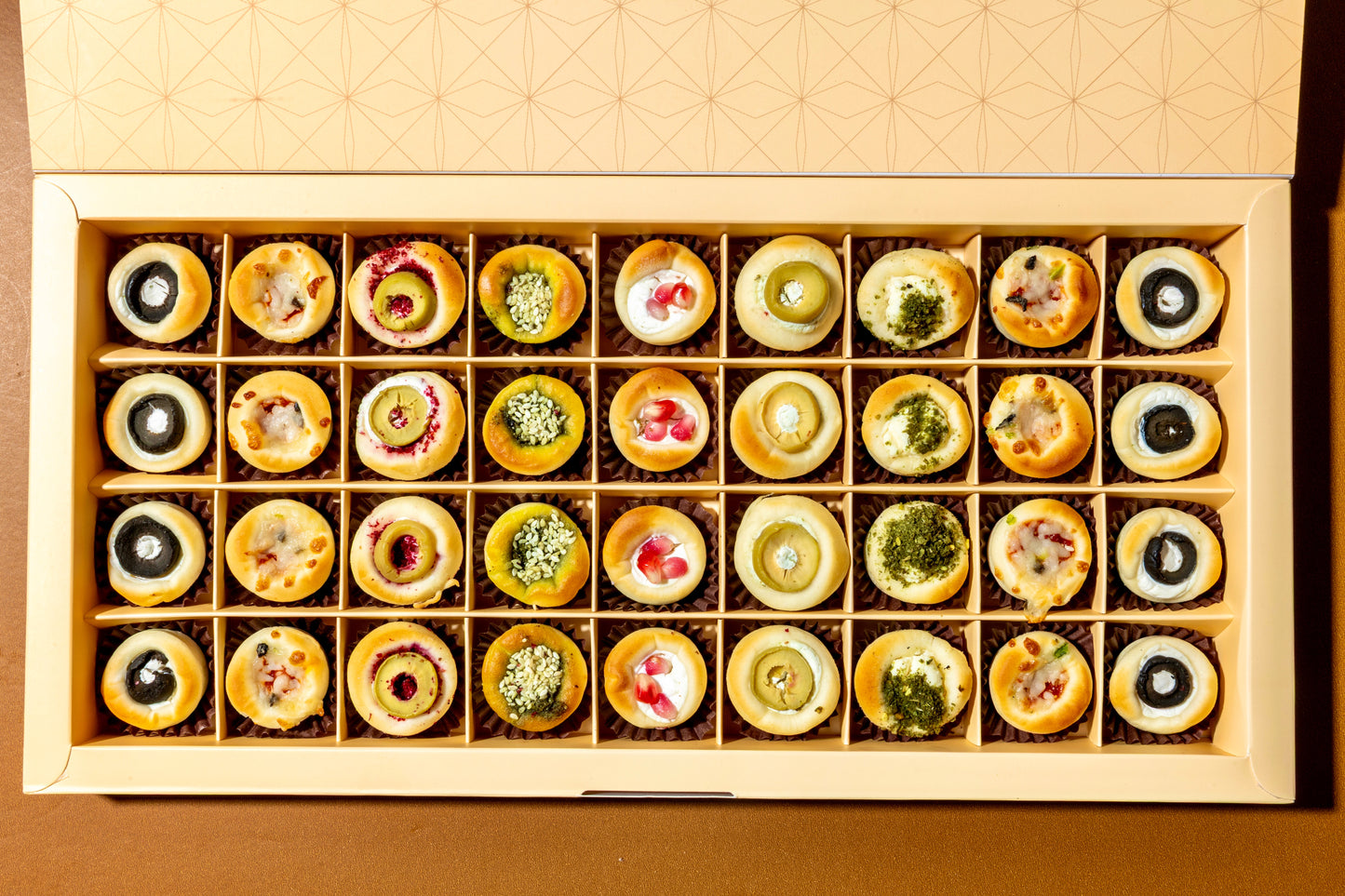 Mini Bite Box – 36 Savoury Treats